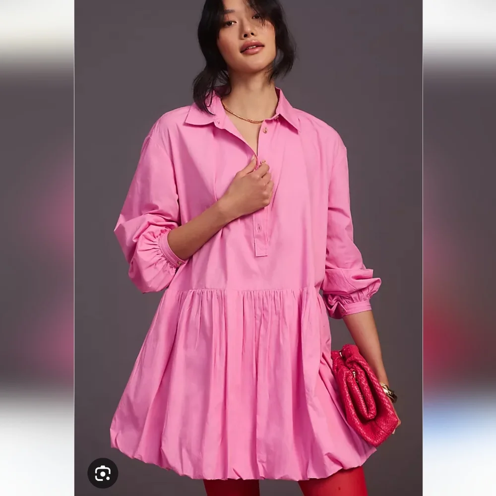 NWT.Maeve Vibrant Pink Dress Siz L.Pit To Pit 24".lenght 39" - Picture 2 of 6